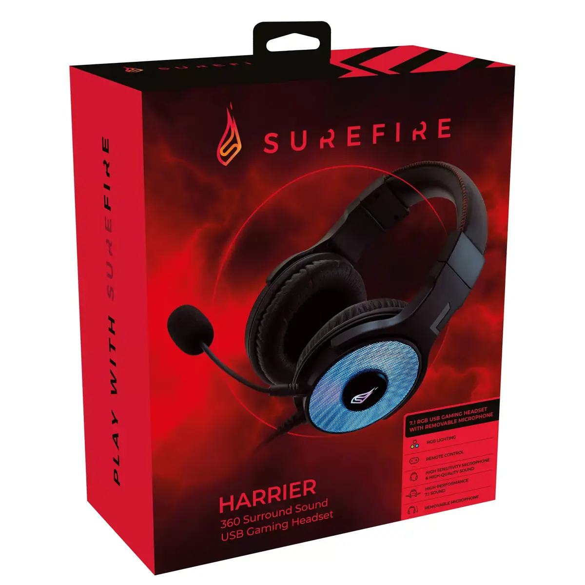 SUREFIRE Harrier 360 проводная игровая гарнитура Photo 9