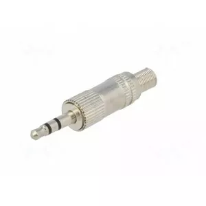 3,5 mm vīriešu stereo taisns savienotājs EB1329557021 ar pretestības aizsardzību