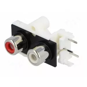 RCA ligzda 90° leņķī, 3 pin, Kontaktligzda EB48628081 no RCA