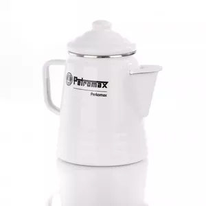 Single teapot Petromax Perkomax percolator, 1.3 L, white
