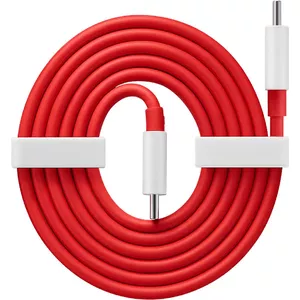 ONEPLUS USB-C uzlādes kabelis 150 cm — saderīgs ar Warp Charge, Type-C savienotājs