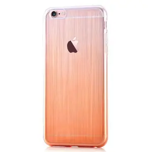 Soft case Devia for Apple iPhone 6/6s Plus, Azure Color Orange
