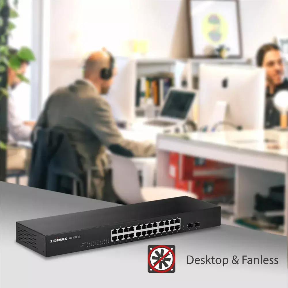 Unmanaged Switch Edimax GS-1026 V3 Photo 7