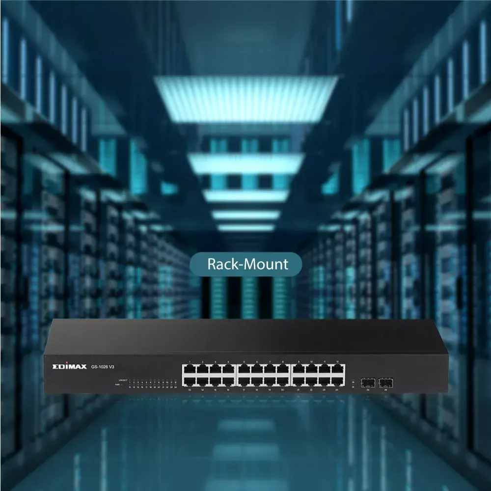 Unmanaged Switch Edimax GS-1026 V3 Photo 8