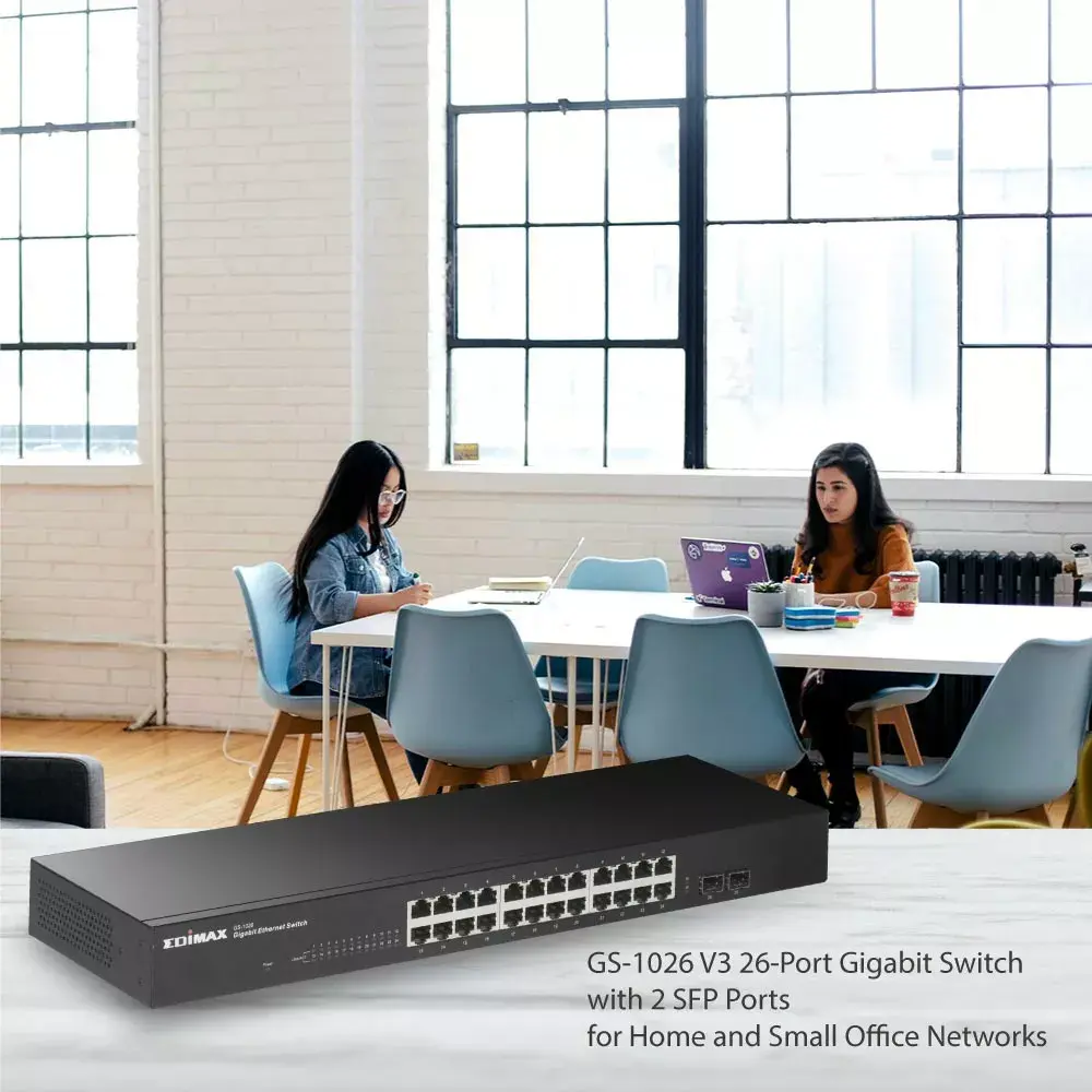 Unmanaged Switch Edimax GS-1026 V3 Photo 9