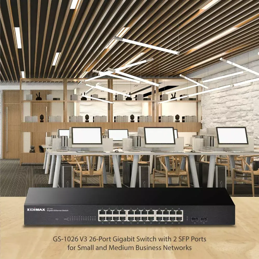 Unmanaged Switch Edimax GS-1026 V3 Photo 10