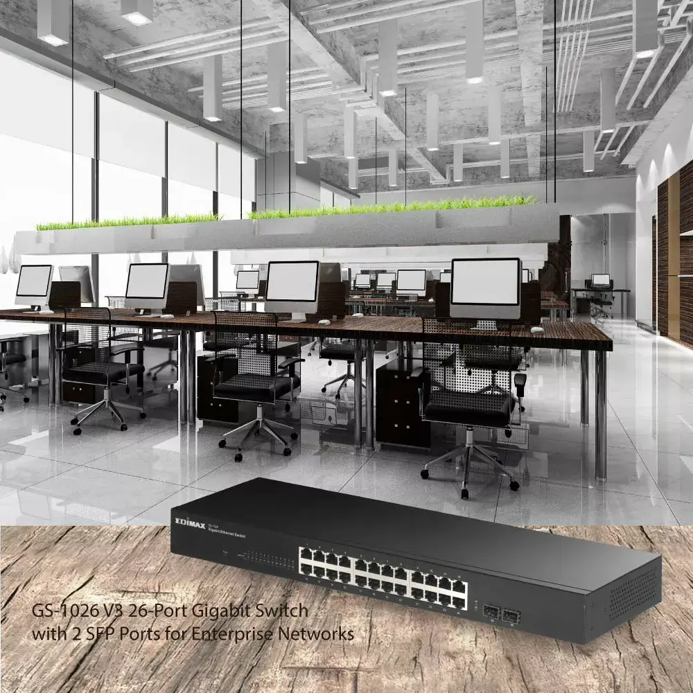 Unmanaged Switch Edimax GS-1026 V3 Photo 11