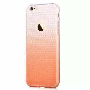Soft case Devia for iPhone 6/6s Plus, Rose Gold with Diamond Pattern