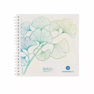 Записная книжка Herlitz GREENline 100 листов Белая