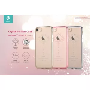 Чехол Devia для Apple iPhone 6/6s — Crystal Iris, цвет шампанского