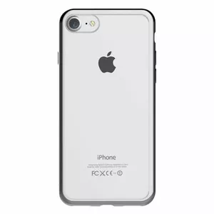 Protective soft case Devia for iPhone 7 Plus / 8 Plus — Glitter Silver