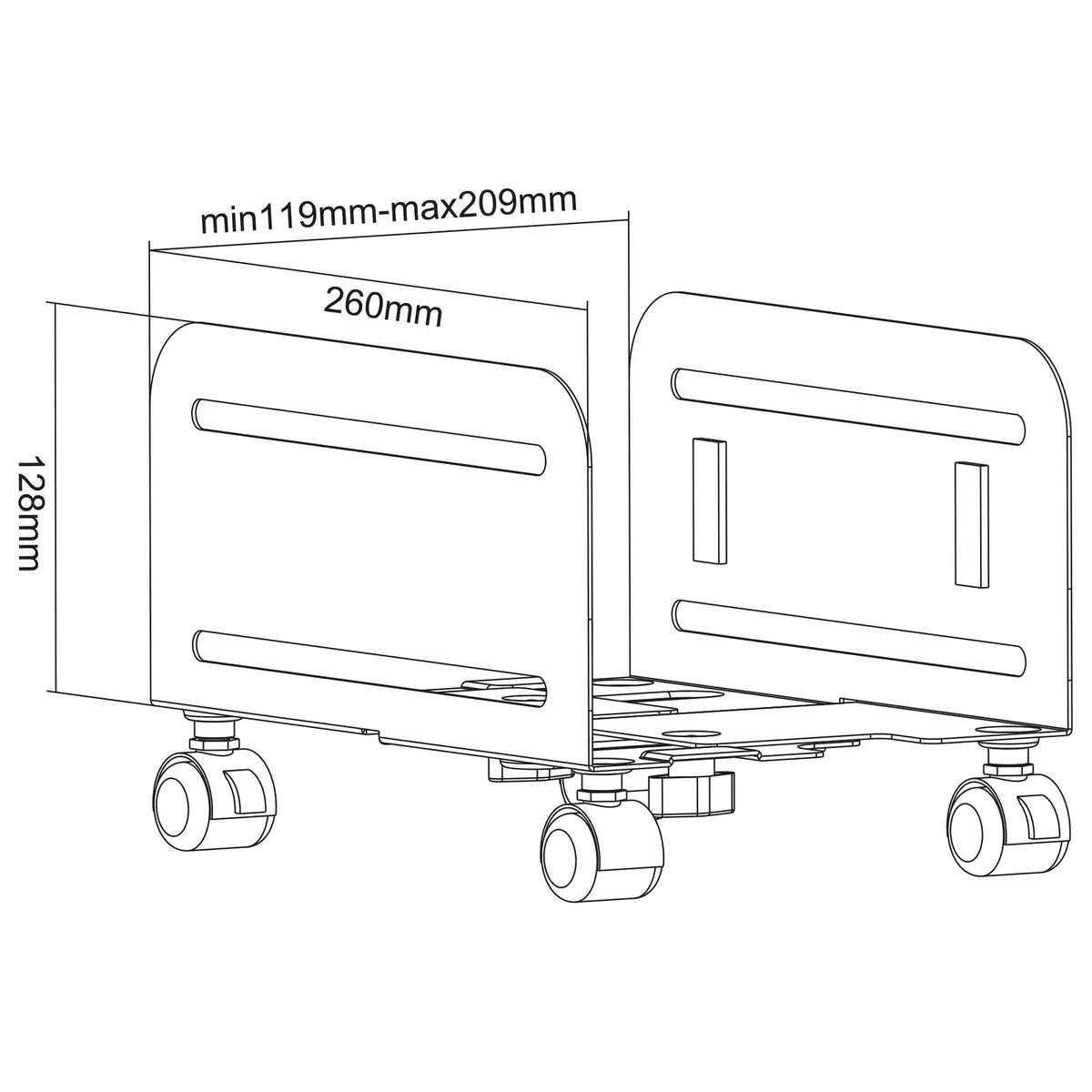 Cart CPU holder InLine 23192A Photo 8