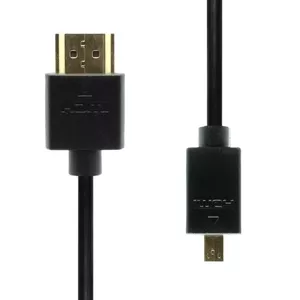 ProXtend HDMI to Micro HDMI 1M HDMI kabelis HDMI Type A (Standard) HDMI Type C (Mini) Melns