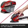 Шлифовальная машинка Einhell TE-OS 18/150 Li Solo Photo 8