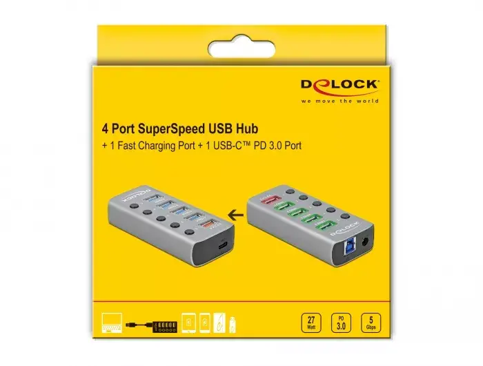 USB Hub DeLOCK 63263 Photo 5