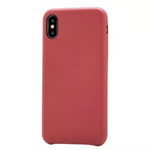 Phone case Devia for iPhone X Red Nature – protective cover, slim fit, rear protection