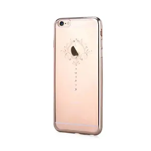 Protective soft phone case Devia for Samsung Galaxy S8 Plus — Crystal Iris Champagne Gold