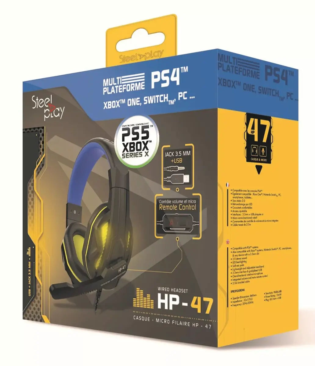 Steel Play HP47 проводная гарнитура Photo 3