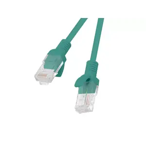 LANBERG Cat6 U/UTP (UTP) networking cable 10 m, RJ-45 to RJ-45, green