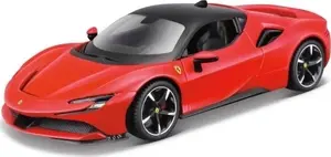Die-cast model car Bburago Ferrari SF90 Stradale 1:24 preassembled, red