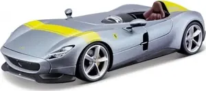 Die-cast model car Bburago Ferrari Monza SP1 1:24, preassembled, silver