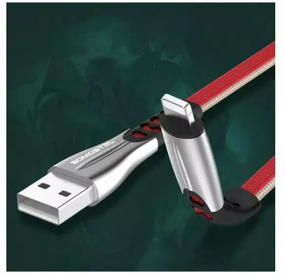 Кабель SOMOSTEL SMS-BW02 USB-A на USB-C 1 м Photo 3
