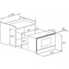 Встраиваемая микроволновая печь TEKA MWR 22 BI AT Photo 2