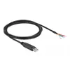 Adaptera kabelis USB 2.0 Type-A uz Serial RS-232 DeLOCK 90428 Photo 2
