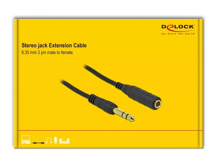 Удлинительный кабель стерео Jack DeLOCK 86767 Photo 3