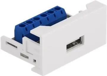 USB 2.0 Type-A Sieviešu uz