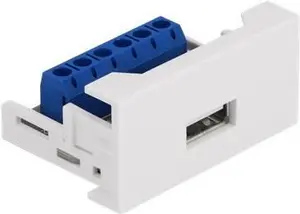 USB 2.0 Type-A Female to Terminal Block DeLOCK Easy 45 Module