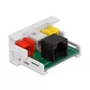 DeLOCK Easy 45 Модуль 3 x RCA female к RJ45 female порт Photo 2