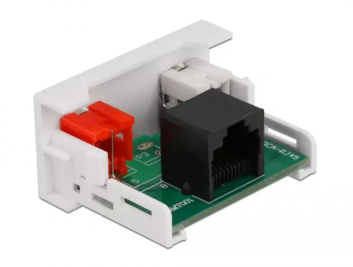 DeLOCK Easy 45 Модуль 2 x RCA female к RJ45 female порт Photo 2
