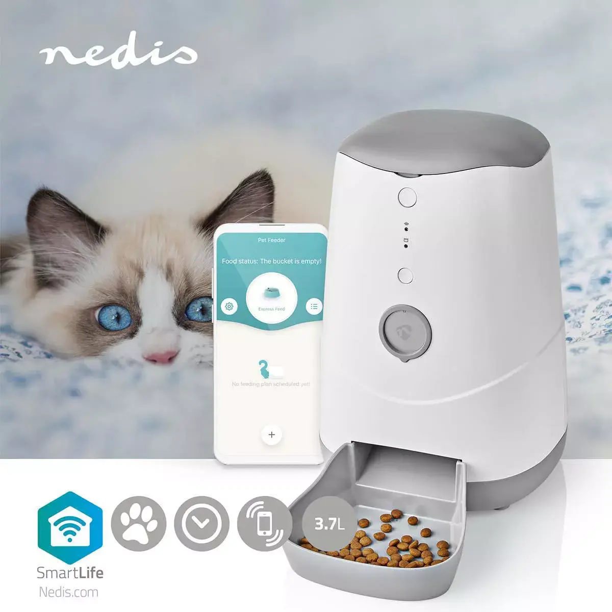 Nedis WIFIPET10CWT кормушка/поилка Photo 14