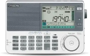Pārnēsājams radio Sangean ATS-909 X2 — balts — digitālā uztvere AM FM SW