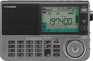 Portable radio Sangean ATS-909 X2 graphite — AM, FM, Shortwave receiver