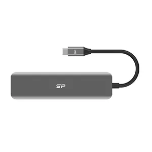 Silicon Power Boost SU20 USB 3.2 Gen 1 (3.1 Gen 1) Type-C Pelēks