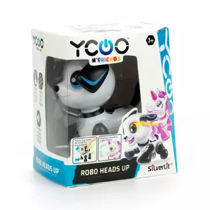 SILVERLIT YCOO Robots "Robohead", 12 cm, šķira, 12 cm