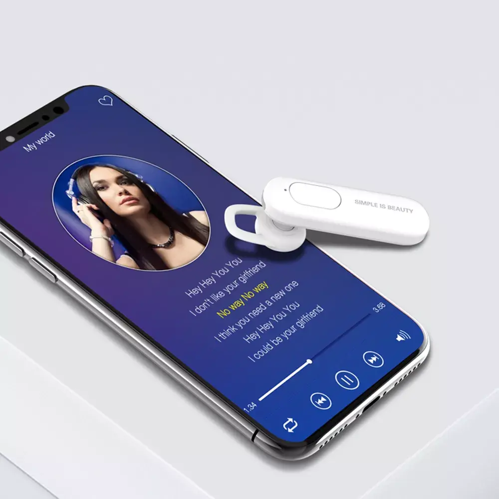 Austiņas XO Bluetooth austiņas BE4 Photo 3