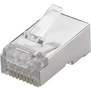 Коннектор RJ45 Goobay 93829 Серебристый Мужской 10 шт