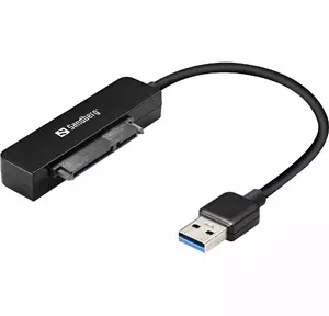 SATA to USB 3.0 adapter SANDBERG USB 3.0 to SATA Link — 5 Gbit/s, black