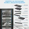 Extralink Freestanding Rackmount Cabinet 42U Photo 7