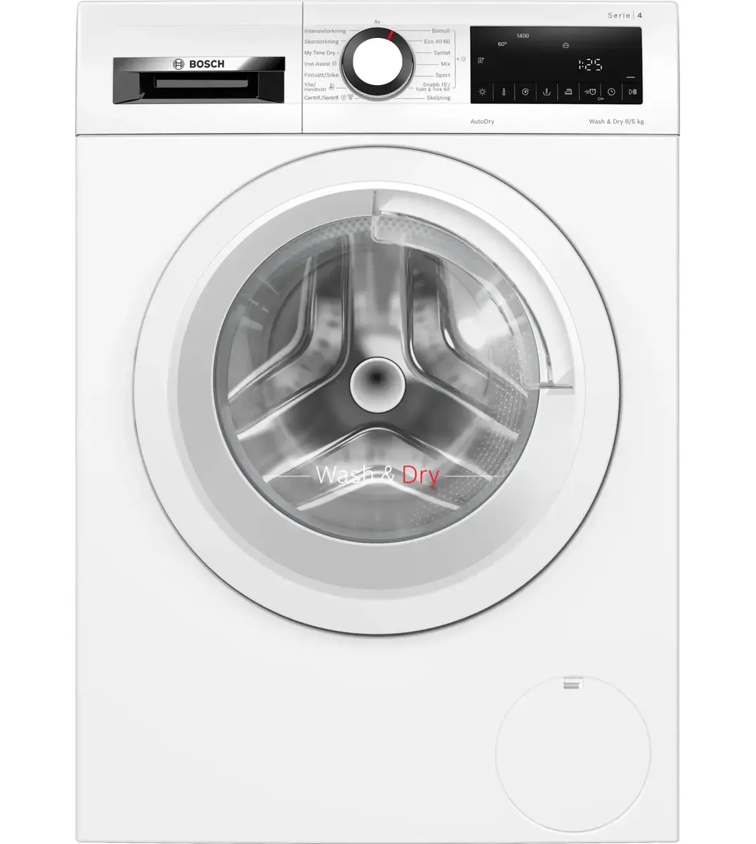Стирально‑сушильная машина Bosch Serie 4 WNA134L0SN Photo 2