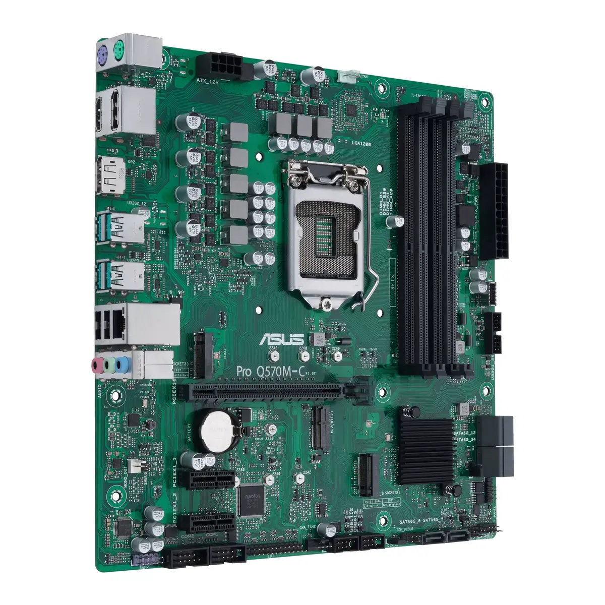 Pamatplate ASUS PRO Q570M-C/CSM, 90MB1700-M0EAYC Photo 4