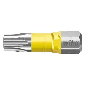 Screwdriver Bit Torx T10 25mm, Wiha Y-Bit 7015Y, Steel