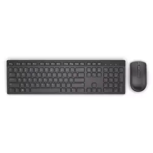Клавиатура DELL KM636 Мышь в комплекте RF Беспроводная QWERTY Испанская Черная