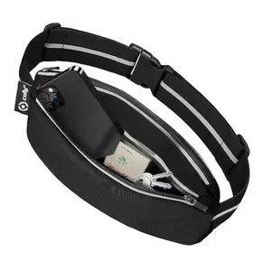 Waist Bag Celly RUNBSPORT Nylon Black — 175×15×65 mm, unisex