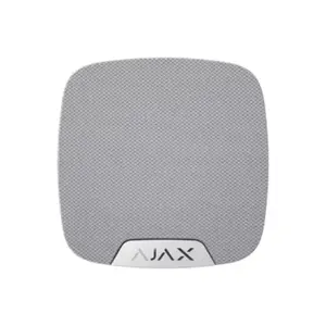 Indoor siren Ajax HomeSiren Wireless 105 dB, white