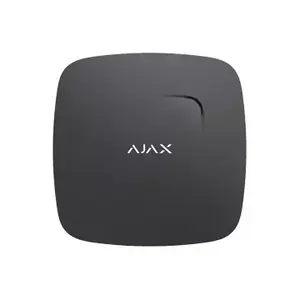 Bezvadu dūmu un siltuma detektors Ajax FireProtect Plus Black — Ajax modelis 000005636