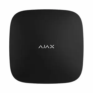 Control panel Ajax Hub 2 Plus black wireless connectivity, central alarm hub for sensors